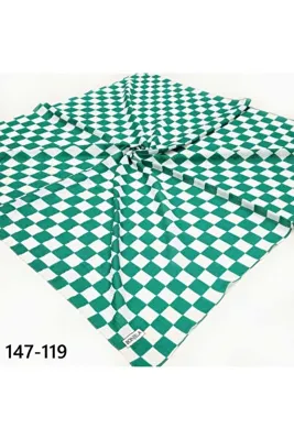 Genel Markalar Desenli Mio Caz Pamuk Eşarp 147-119