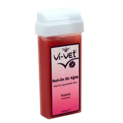 Vi-vet Roll-On Yoğun Pudralı Kartuş Sir Ağda 100 ml- 24'li Paket