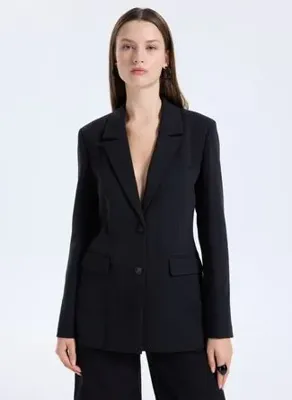Guess Siyah Kadın Blazer Joandra