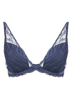 Calvin Klein Lacivert Kadın 000QF8121E CK WOMEN Balenli Sütyen