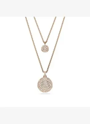 Swarovski 5683449 Swarovski Kolye Meteora:Pend S Layer Cry/Ros