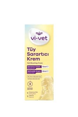 Emine Eren Kozmetik Vİ-VET tüy sarartıcı krem 70ML-35ML