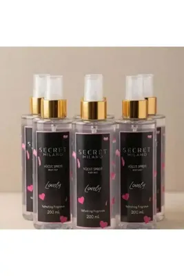 NETAVANTAJ Secret Milano Vücut Spreyi Lovely 200 Ml 6lı Set