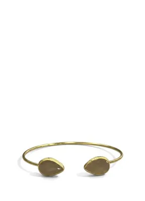 La Pluie Hürrem Cuff Golden Sand 22 Ayar Altın Kaplama Kadın Bileklik