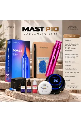 MAST P10 Kalıcı Makyaj Başlangıç Seti (Adaptörlü)