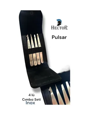 Hector Pulsar Profesyonel Inox Cımbız Seti