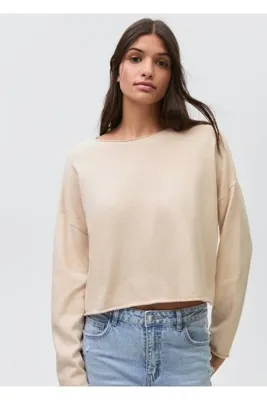 Mango Teen Oversize ince triko kazak