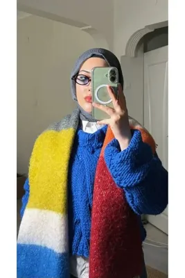 Dielle Gri bürümcük şal