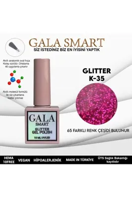 gala smart Glitter Serisi Kalıcı Oje Çeşitleri 10 Ml