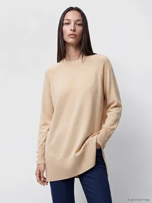 LC Waikiki Bisiklet Yaka Kadın Triko Tunik