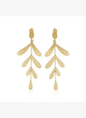 Linya Jewellery Yaprak Küpe
