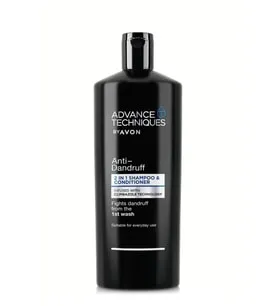Avon Advance Techniques Kepek Önleyici 2'si 1 Arada Şampuan ve Saç Kremi 700 Ml.