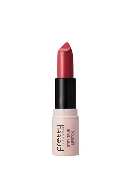 Flormar Ruj - Pretty By Flormar Stay True Lipstick Dark Bordeaux 8690604462391