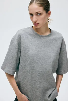 H&M İnterlok Tişört