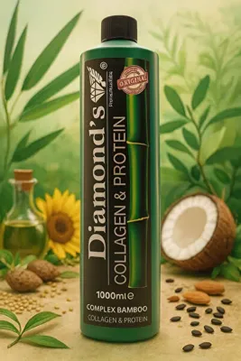 Diamonds Diamond’s Collagen & Protein Saç Bakım Keratini – Bambuk Yağı Kompleksi – 1000 ml