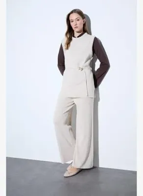 Defacto Relax Fit Triko Pantolon Basıc Beli Lastikli Geniş Paça V0088AZ25WN