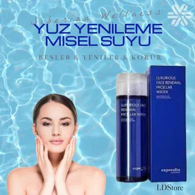 Siberian Wellness Experalta Platinum. Luxurious Face Renewal Micellar Water Yüz Temizleyici-misel Su Yüz Temizleyicisi