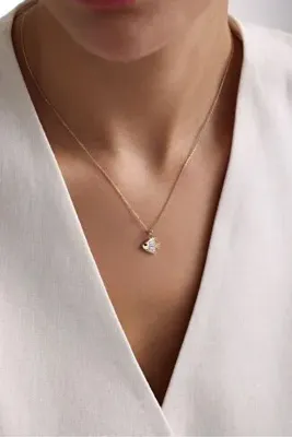 Gianfranco Baget Taşlı Balık Kolye