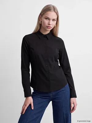 LCW Vision Poplin Kadın Gömlek