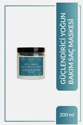 Roa Bitkisel Güçlendirici Saç Maskesi 200 ml