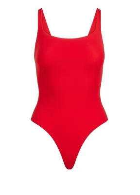 Skims Square Neck Nar Çiçeği Bodysuit