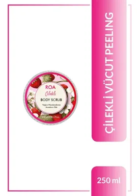 Roa Bitkisel Çilek Vücut Peeling 250 ml