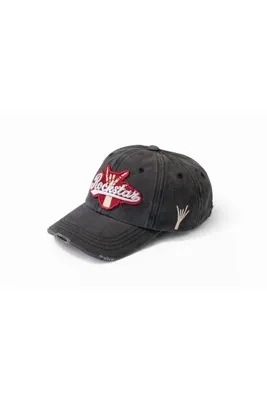 FEEMELS Eskitme Nakışlı Vintage Görünümlü Kot Şapka - Unisex Günlük Baseball Cap