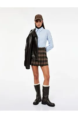 Koton Pamuklu Uzun Kollu Slim Fit Düğmeli Klasik Yaka Gömlek