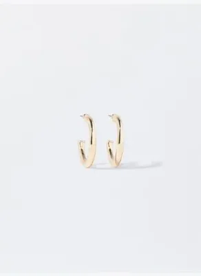 Parfois Gold Halka Küpe