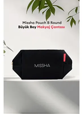 MISSHA Büyük Boy Makyaj Çantası Pouch B Round