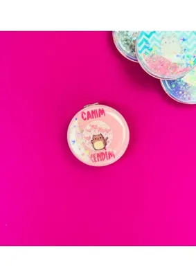 Str Store Motto Tasarımlı Oval Ayna Canım Kendim