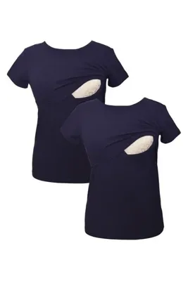 Luvmabelly Myra2504_2504 Emzirme Tshirt Seti