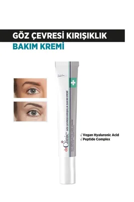 Dr. Clinic Göz Çevresi Kırışıklık Bakım Kremi 15 ml
