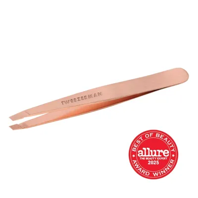 Tweezerman Rose Gold Slant Tweezer - Altın Pembe Cımbız