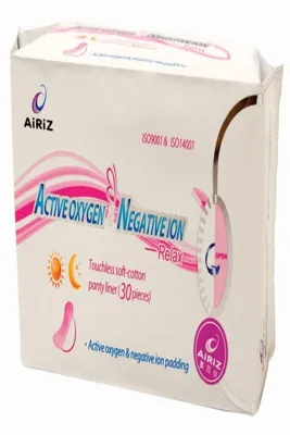 TİENZ AİRİZ Airiz Active Oxygen & Negative Ion Günlük Ped 30'lu 2 Paket