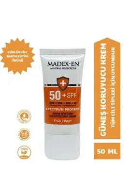 Madexen Mineral Suncreen Spf 50 Güneş Kremi
