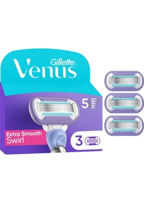 Gillette Venus Extra Smooth Kadın Bıçakları 3 Yedek Kartuş