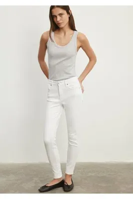 Mavi Tess Gold Luxury Beyaz Jean Pantolon 100328-81360