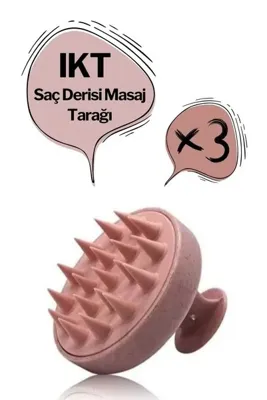 MACGON Yumuşak Silikon Duş Deri Masaj Tarağı 2 Adet