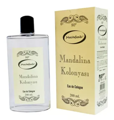 Mecitefendi Mecit Efendi Mandalina 80 Derece Cam Şişe 200 ml Kolonya