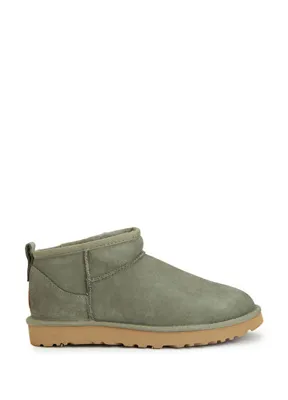 Ugg Classic Ultra Mini Haki Kadın Deri Bot