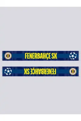 Fenerbahçe Mavi Şampiyonlar Ligi Starball Unisex Şal
