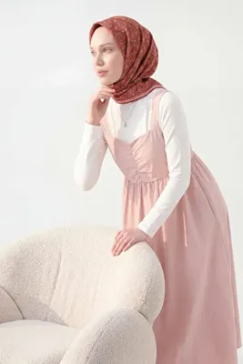 Silk Home Soft Eşarp Rûmi Çikolata Kahve 90x90