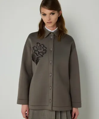 Machka İŞLEME VE NAKIŞLI SWEATSHIRT