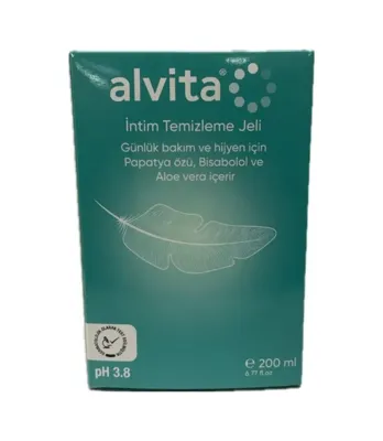 Alvita İntim Temizleme Jeli 200 Ml