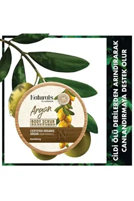 NATURALS BY WATSONS Vücut Scrubı Argan 200 Gr
