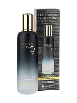 Farmstay Black Snail & Peptide 9 Tonik 120ml