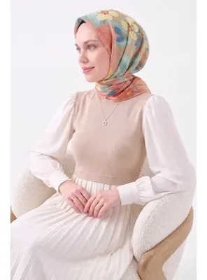 Silk Home Soft Eşarp Flower Yavruağzı