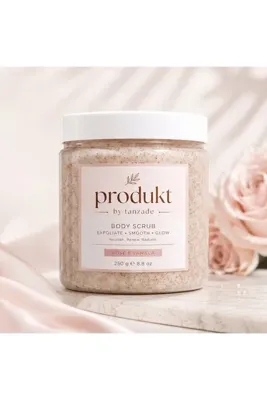 produkt by tanzade **Produkt by Tanzade Tanecikli Vücut Peelingi 250 g – Arındırıcı ve Pürüzsüzleştirici Body Scrub**
