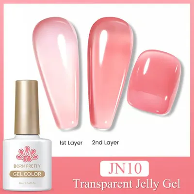 Born Pretty 10ml Jelly Nude Seri Kalıcı Oje JN10 (56347)